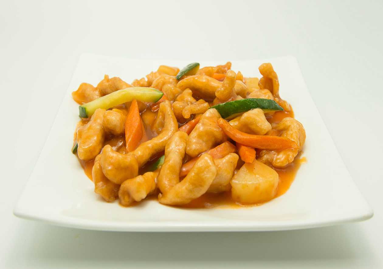 Sweet and sour chicken