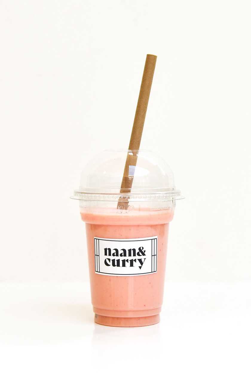 Strawberry Lassi – strawberries, yogurt, brown sugar - 200ml(8)