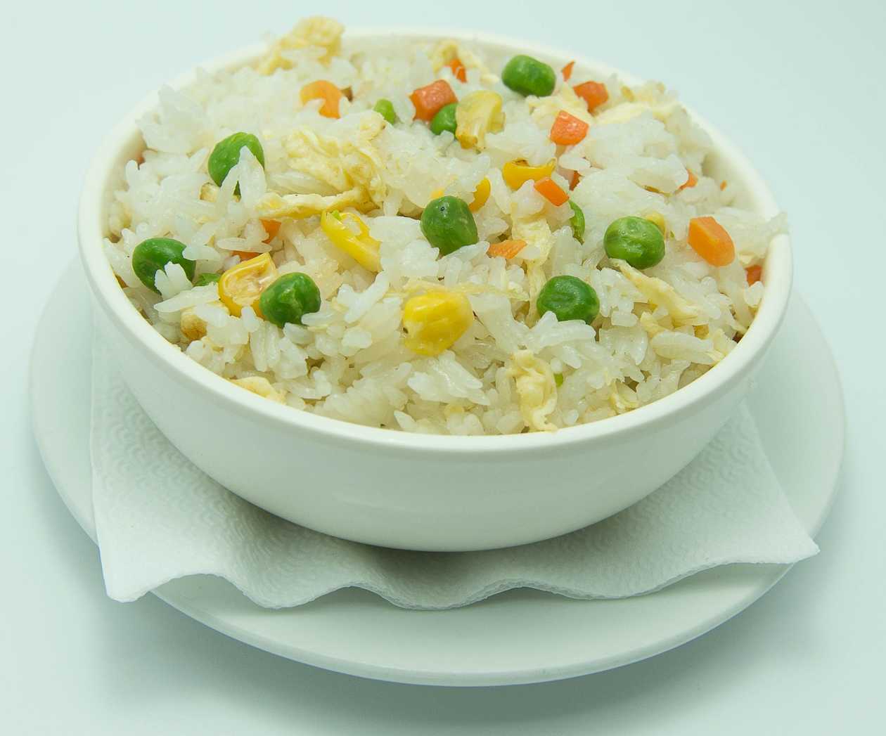 rice with vegetables and egg