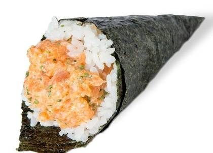 Spicy Salmon Temaki