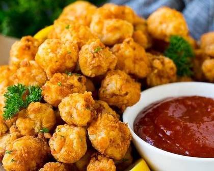 Crispy shrimp