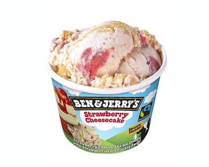 Ben and Jerry's Strawberry Cheesecake