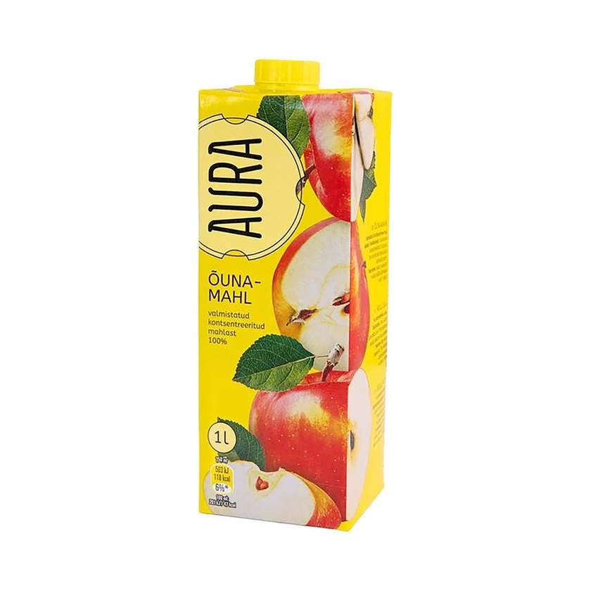 Aura apple juice 1 l