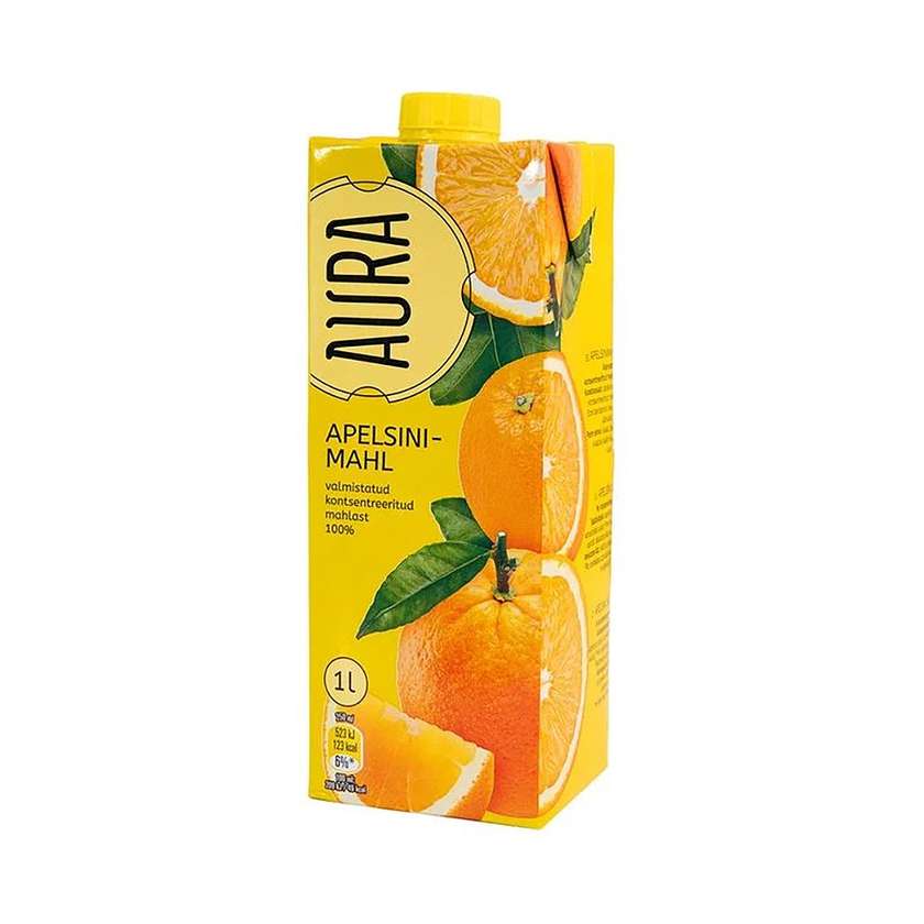 Aura apelsinimahl 1 l