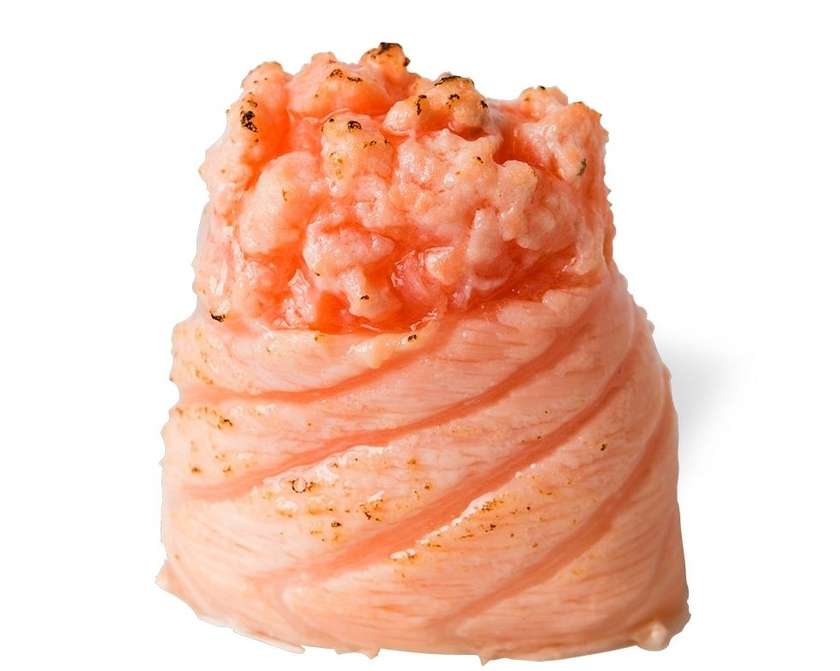 Grilled Salmon Gunkan