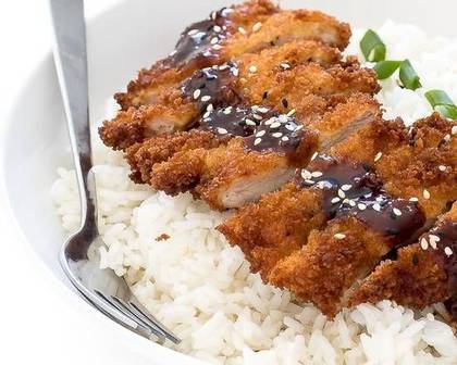 Chicken Katsu Poke Bowl