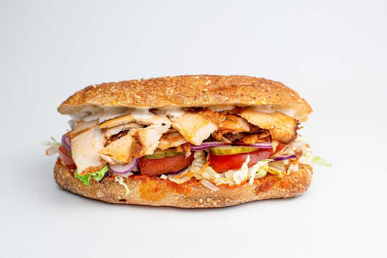 Shawarma in a Bun