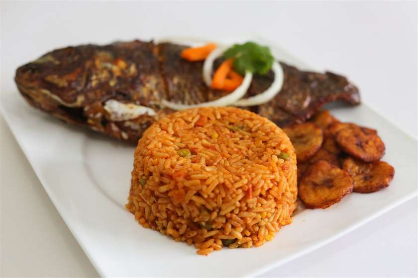 Jollof with Fish