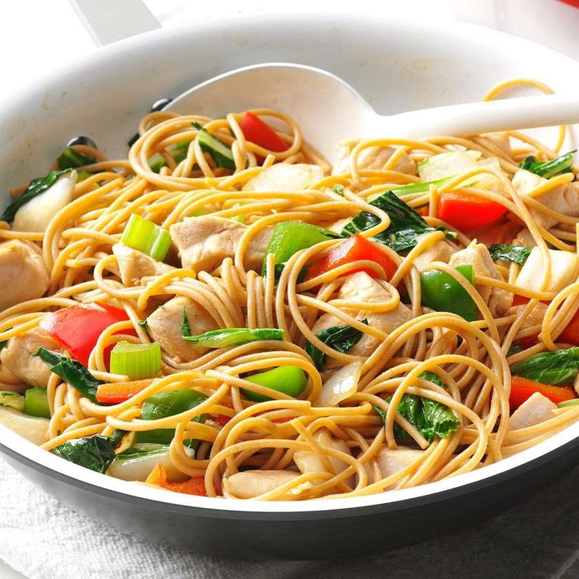 chicken noodles