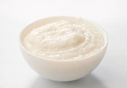 Rice Water with Milk and Bread