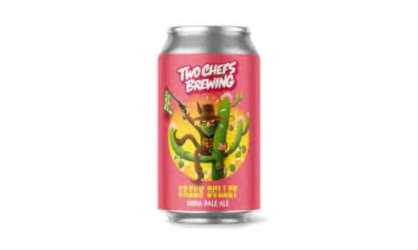 Two Chefs Brewing Green Bullet Blik - IPA 0.33 L