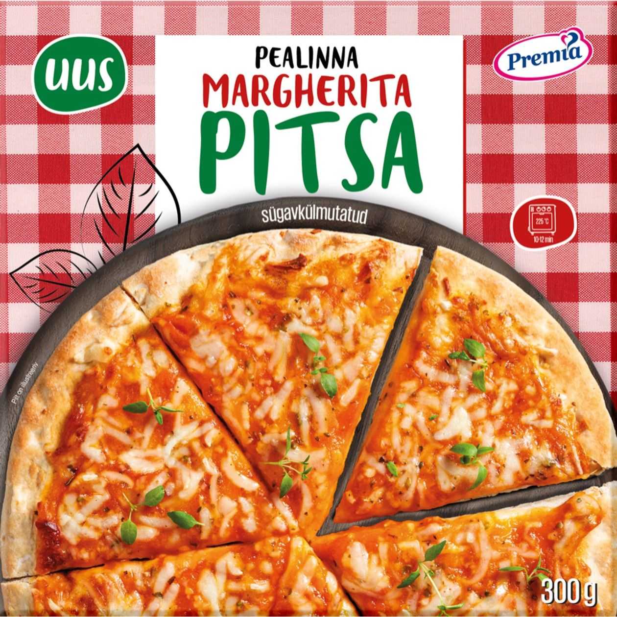 Premia, pealinna pitsa Margherita, 300g