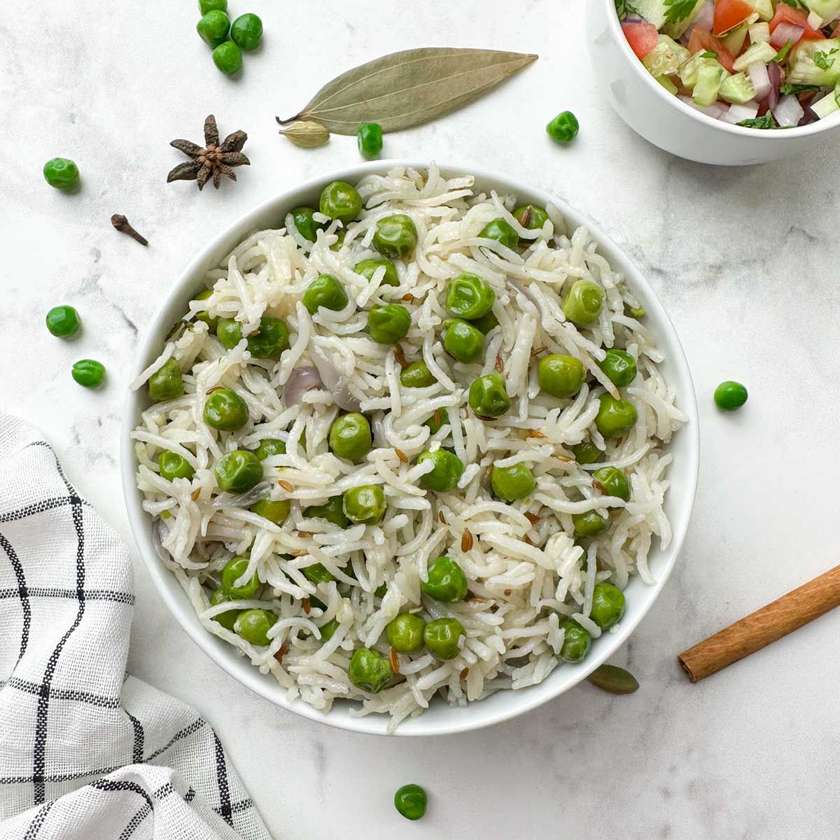 peas pulao