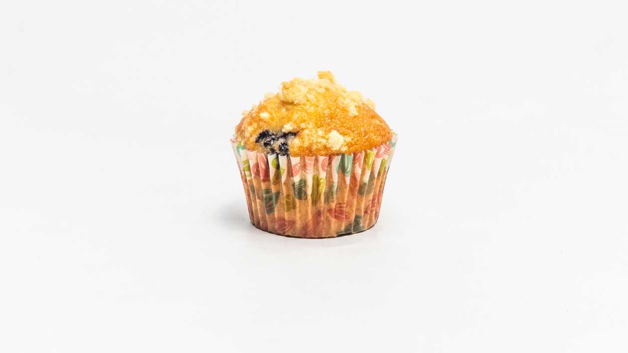 Čučoriedkový muffin