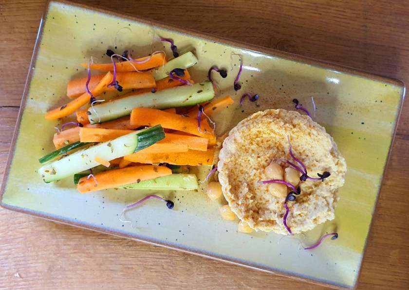 Fresh Dip - hummus cu cruditati 350 gr