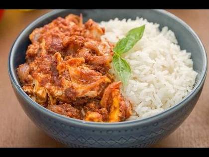 Rice with Egg Stew