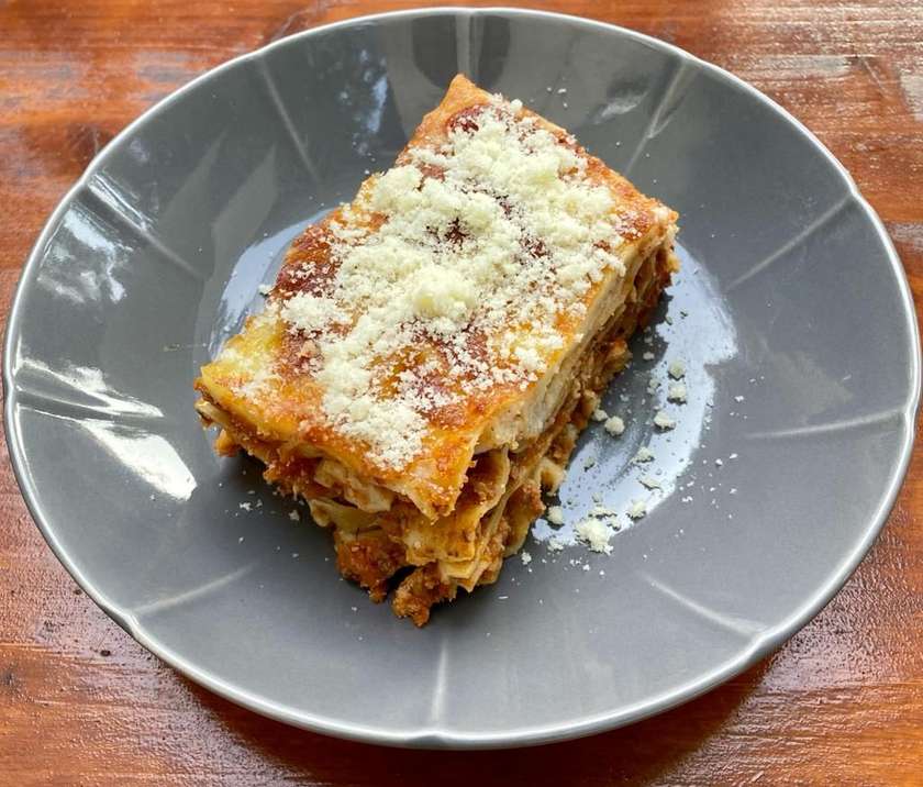 Lasagna cu carne de pui