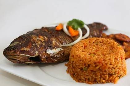 Jollof Rice with Fish