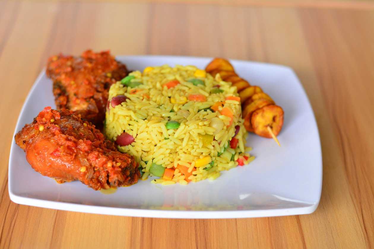 Fried Rice with Fried Chicken(2pcs)