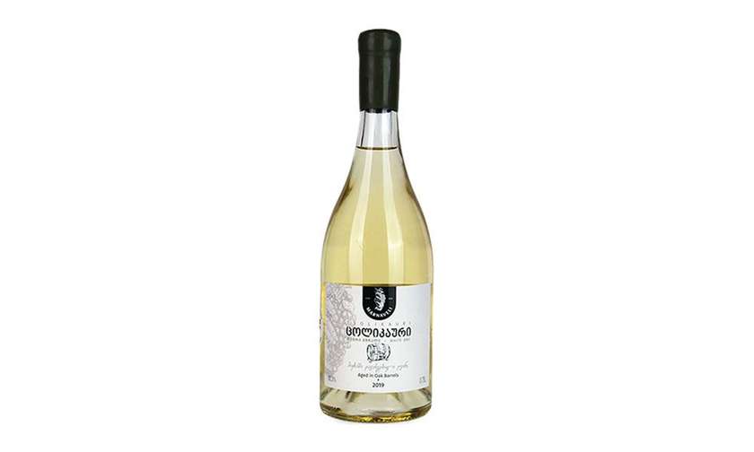 Marnaveli Tsolikauri oak barrel 2019 მარნაველი ცოლიკაური მუხაში დაძველებული 2019