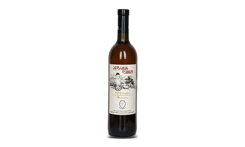 Andrias Wine Rkatsiteli 2021 qvevri ანდრიას ღვინო რქაწითელი 2021 ქვევრი