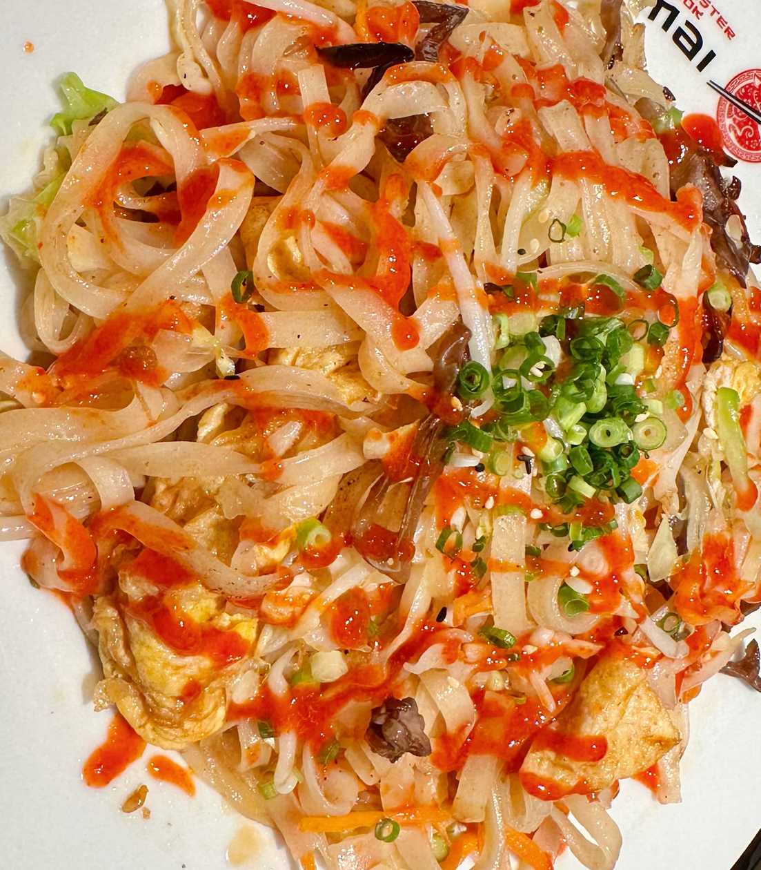 Spicy Vegan Fried Rice Noodles