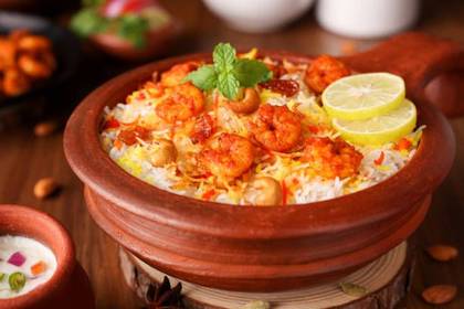 Shrimp Biryani