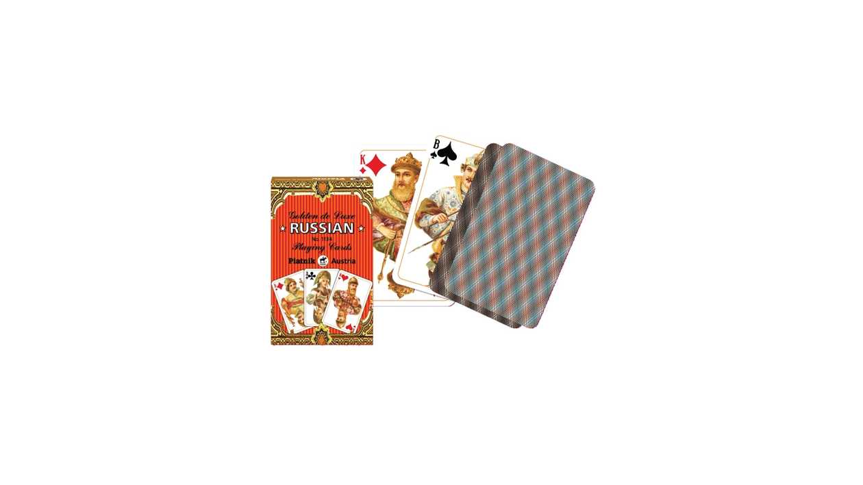 Playing cards PIATNIK Golden Russian 36pc