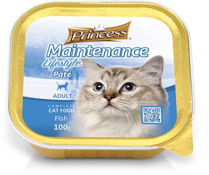 Princess Pate Cat 100g Fish
