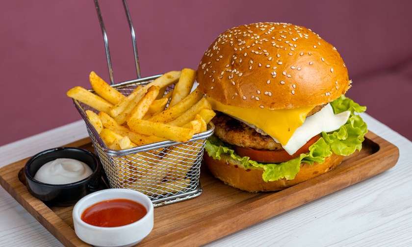 DOUBLE BURGER (Beef) + FRİES