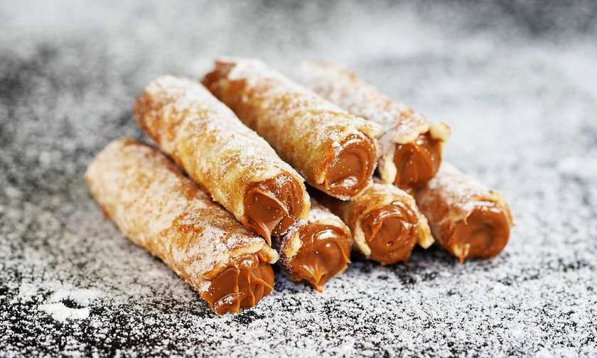Waffles with boiled condensed milk filling (340 g)