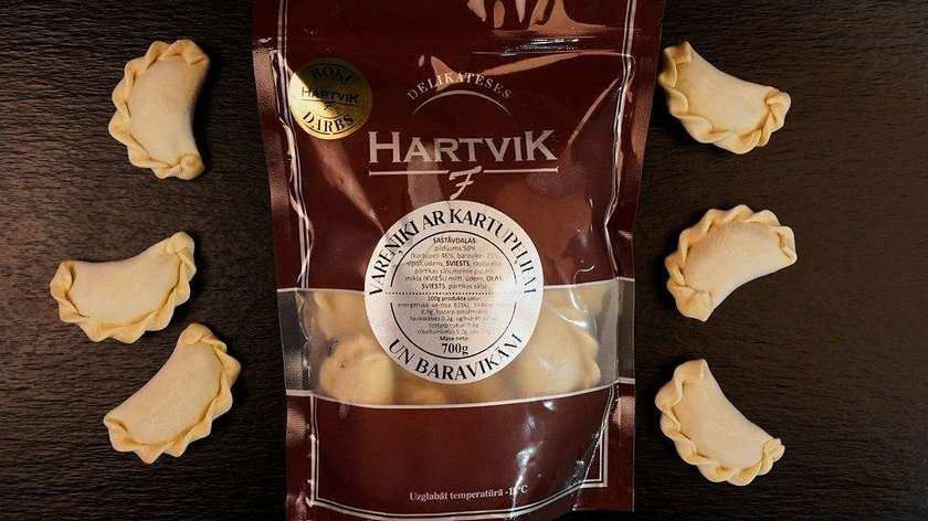 ❄️ Saldēti vareņiki ar kartupeļiem un baravikām (700 g)