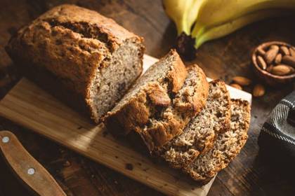 Banana Cake Slice