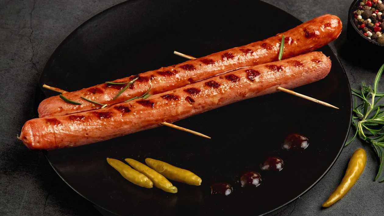 Large Grilled Meat Sausage + French Fries