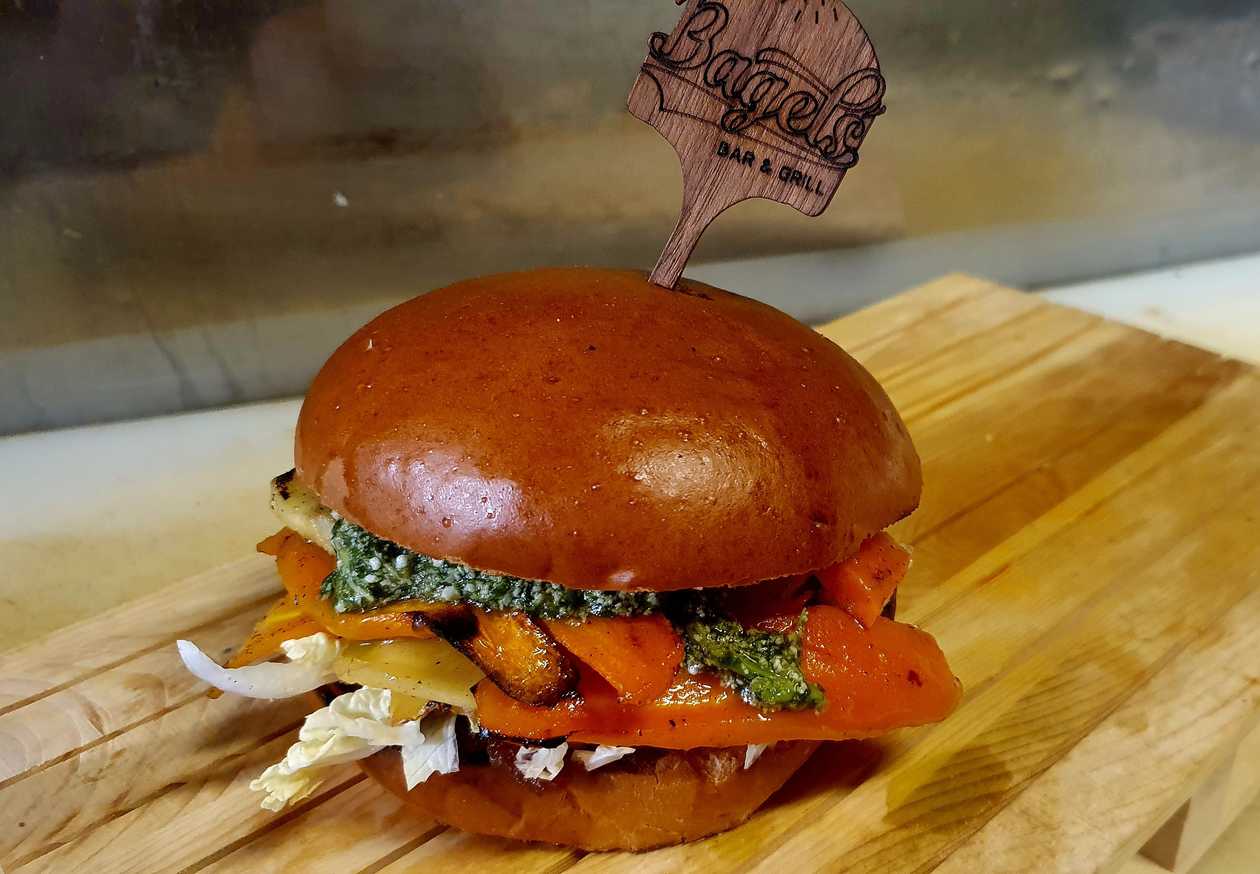 Griled veg Burger