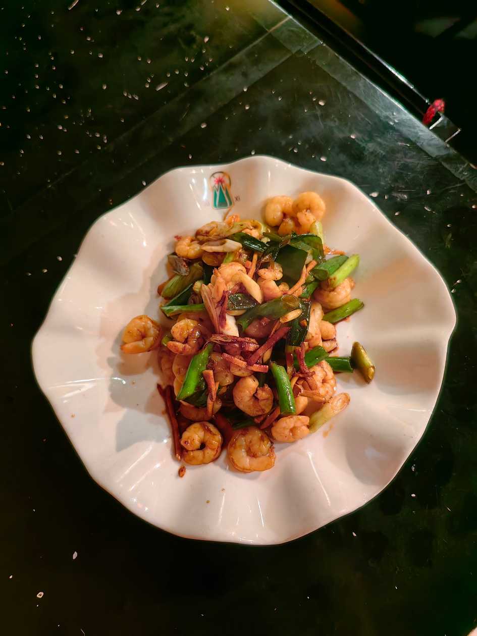 Stir Fried Shrimps
