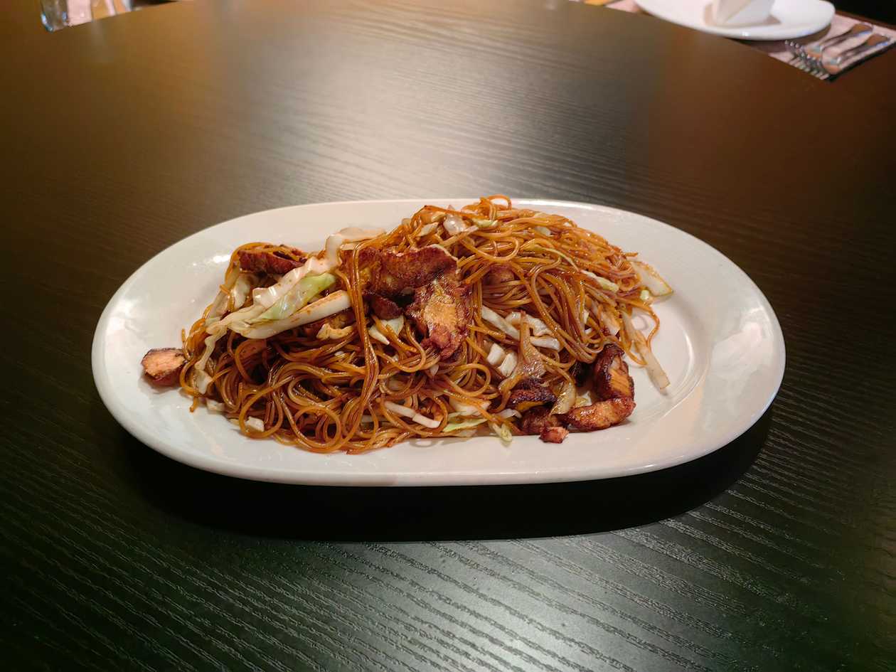 Fried Noodles With Chicken