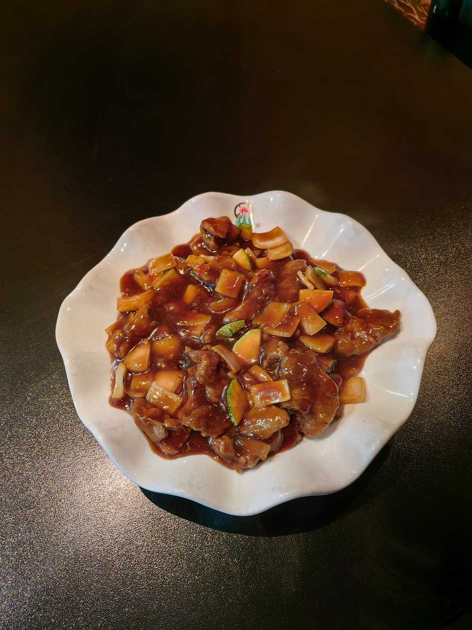 Beef In Oyester Sauce