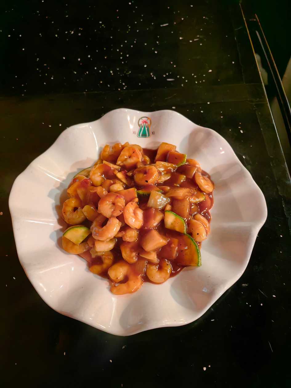 Shrimps In Hot Sauce