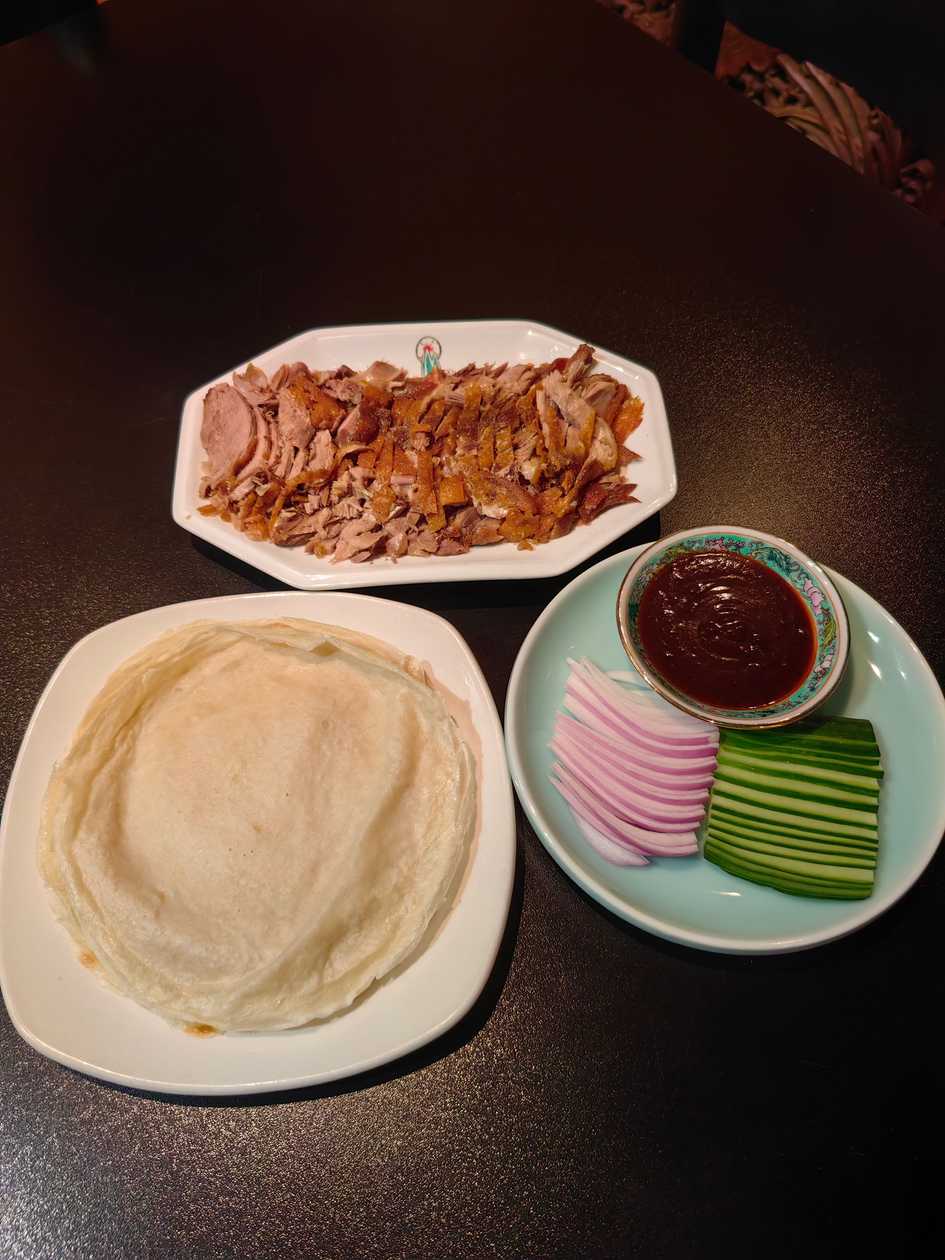 Duck With Pancakes
