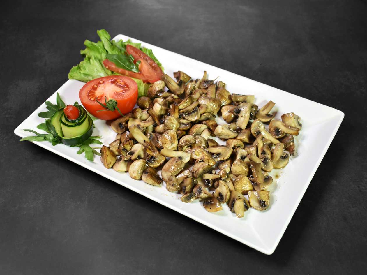 Grilled mushrooms