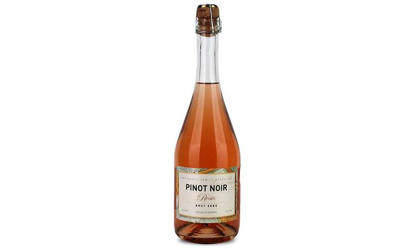 Dakishvili Sparkling Pinot Noir Rose Brut დაქიშვილი ცქრიალა პინო ნუარი როზე ბრუტი