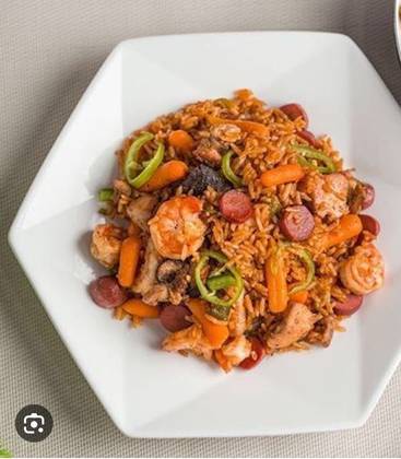 Assorted jollof