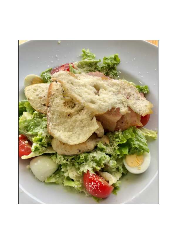 Салат Цезар з куркою
