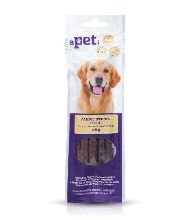 Apeti maius koerale, veiselihapulgad 45 g