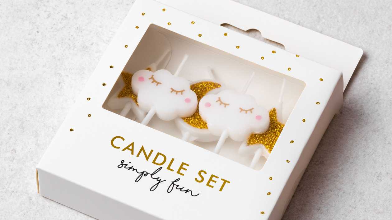 Children's Candles, 5 pcs (pack)
