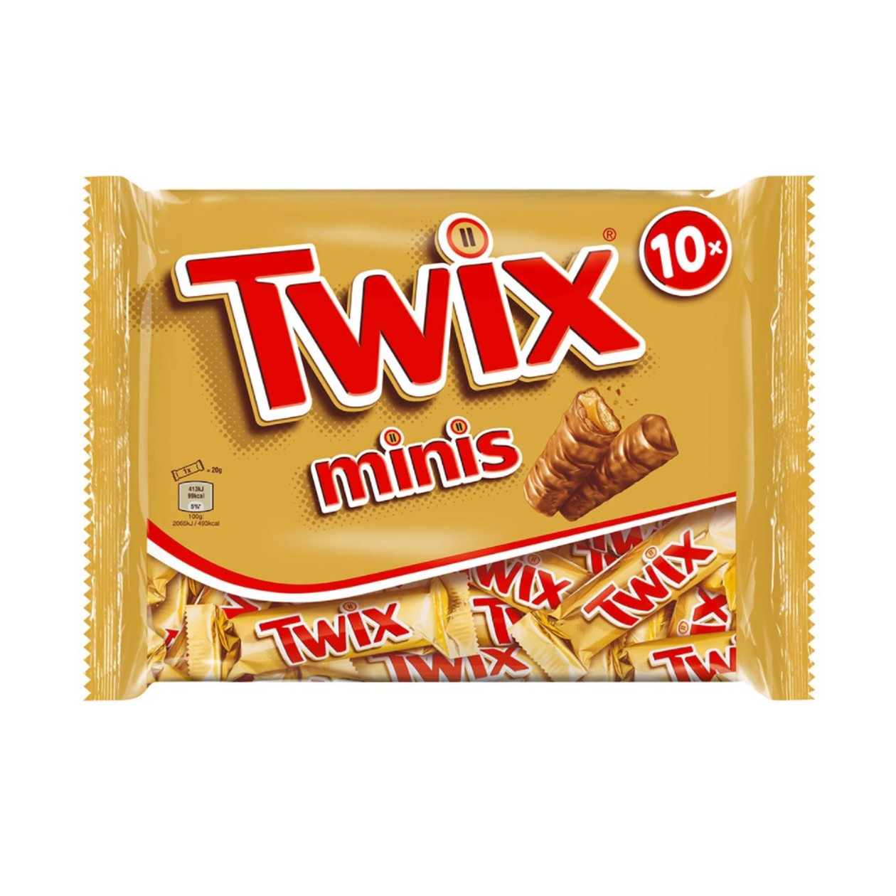Mini Twix Chocolate 227 gr (expires soon)