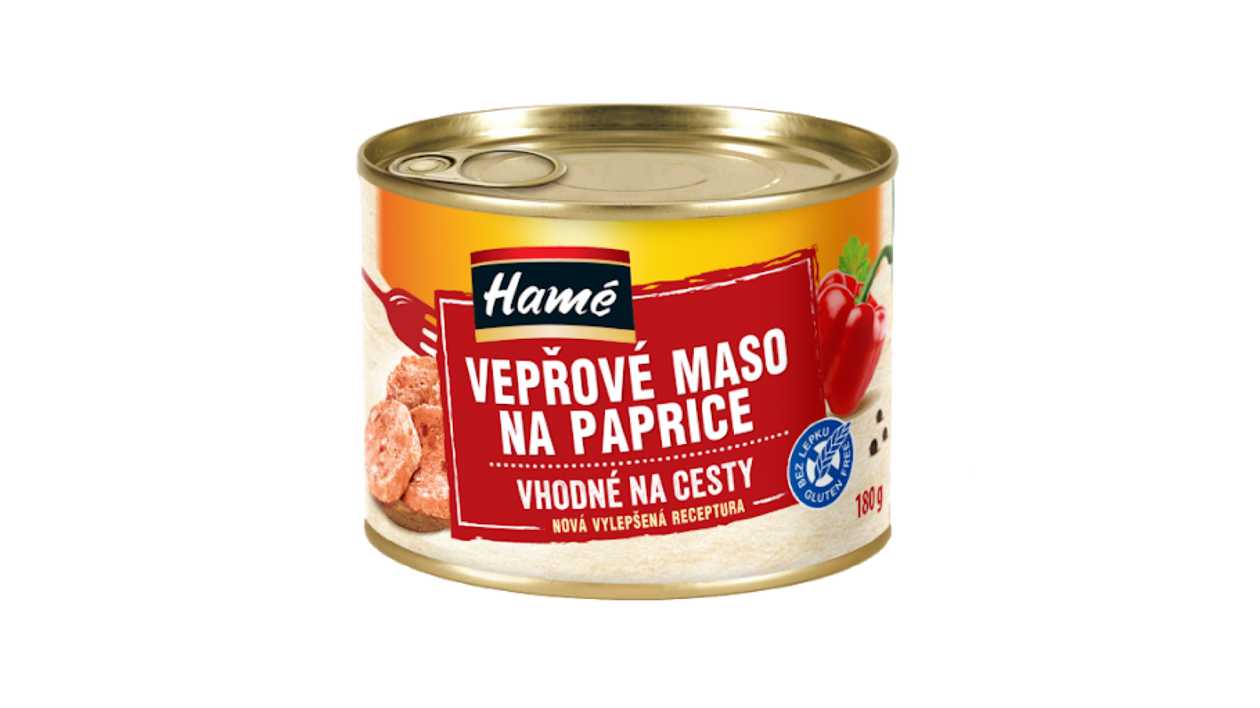 BRAVCOVE NA PAPRIKE 180g PLECH