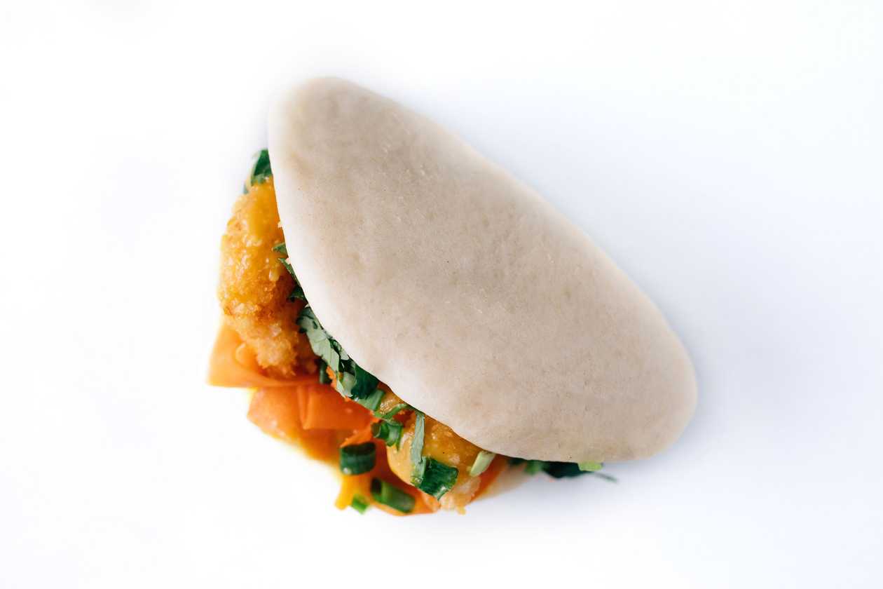 Shrimp Bao Bun