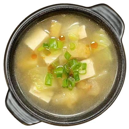 Tofu zupa ar  vistas gaļu
